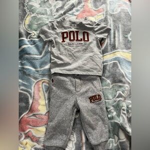 Polo Ralph Lauren t shirt & sweatpants matching set